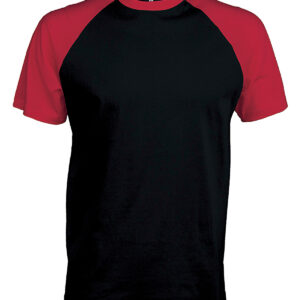 Baseball contrast t-shirt