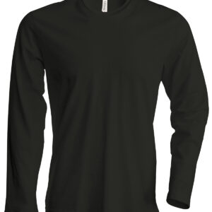 Long sleeve crew neck t-shirt