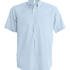 Short-sleeved easycare Oxford shirt