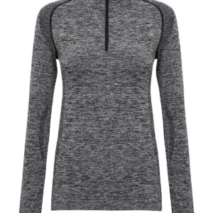 Women's TriDri® seamless '3D fit' multi-sport performance zip top