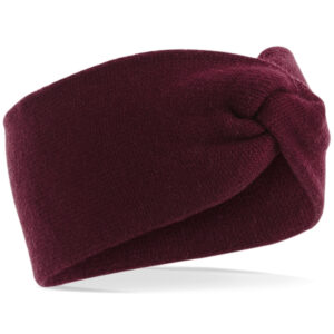 Twist knit headband