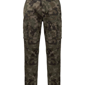 Camo cargo trousers