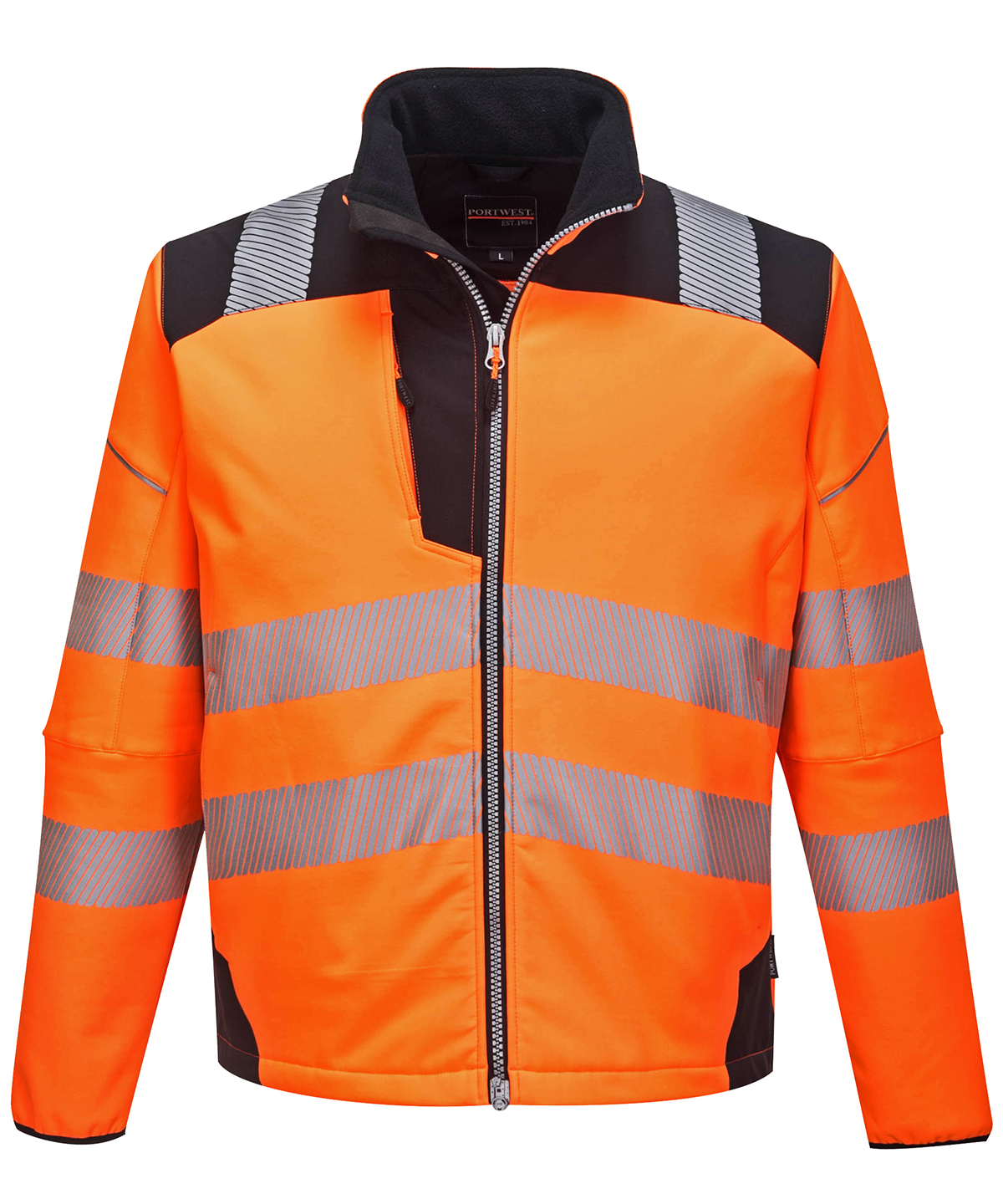 PW3 Hi-vis softshell jacket (T402) - Afbeelding 2