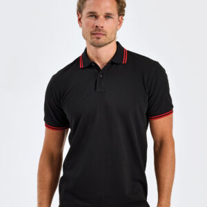 Classic fit tipped polo