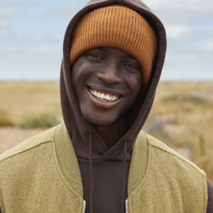 Classic engineered deep cuffed beanie