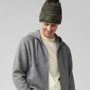 Ramble patch pom-pom beanie