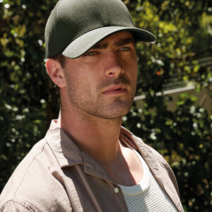 EarthAware® organic cotton stretch-fit cap