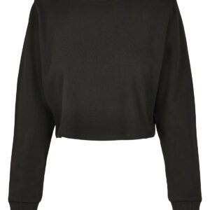 Women’s terry cropped crew