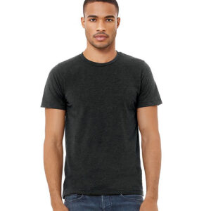 Unisex triblend crew neck t-shirt