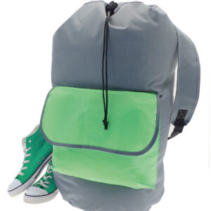 Student laundry backpack