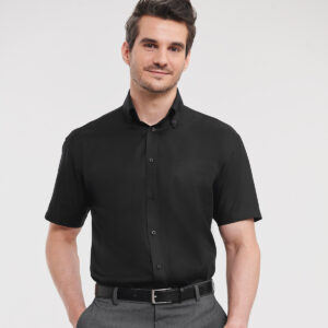 Short sleeve ultimate non-iron shirt