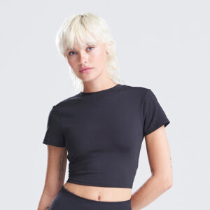 Women's recycled cropped T