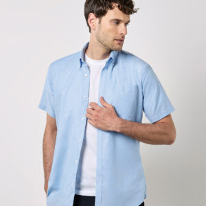 Slim fit workwear Oxford shirt short-sleeved (slim fit)