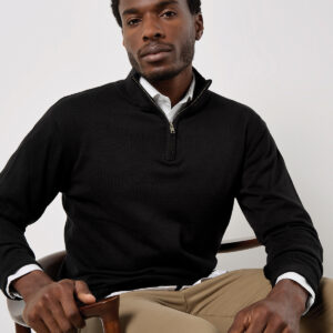 Regular fit Arundel 1/4- zip sweater