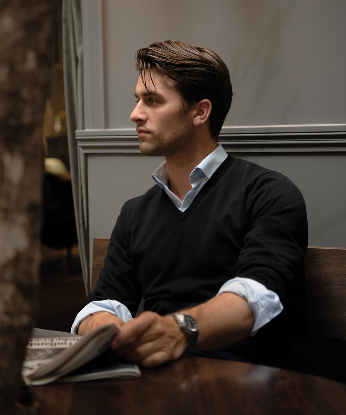 Brighton knit v-neck