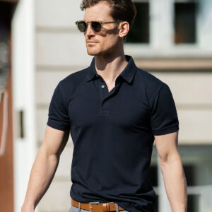 Harvard stretch deluxe polo shirt