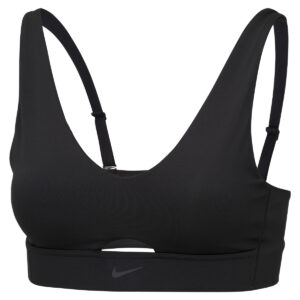 Women's Nike Dri-FIT indy plunge cutout bra