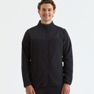 'Agility' men's panelled fleece jacket