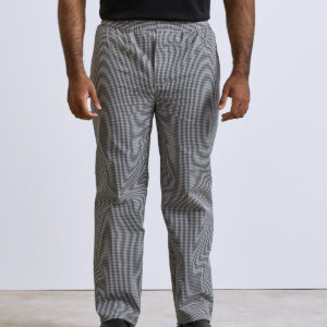 Pull-on chef’s trousers