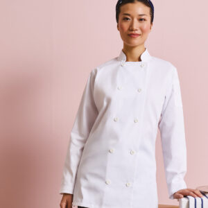 Women's long sleeve chef's jacket