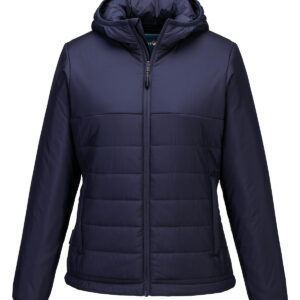 Women’s professional hooded insulated baffle jacket (S613)
