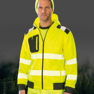 Recycled Robust Zipped Safety Hoodie