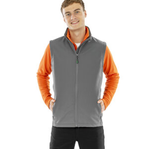 Men's recycled 2-layer Printable Softshell Bodywarmer
