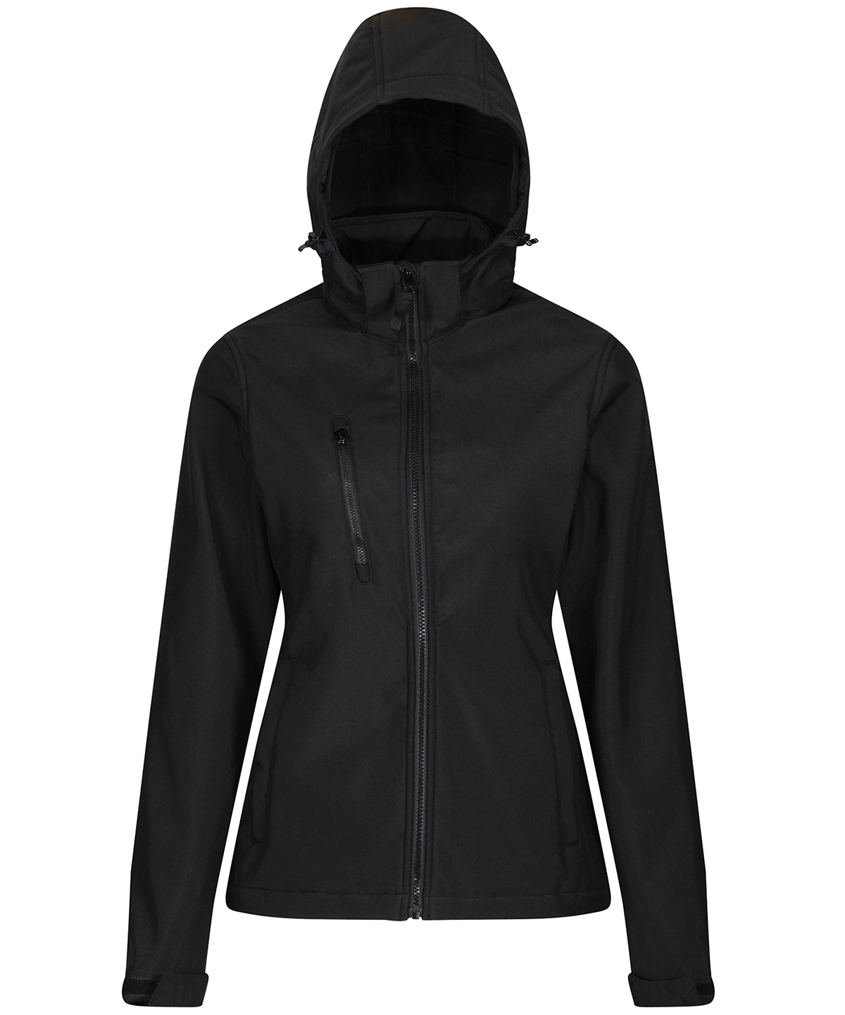 Women's venturer 3-layer hooded softshell jacket - Afbeelding 2