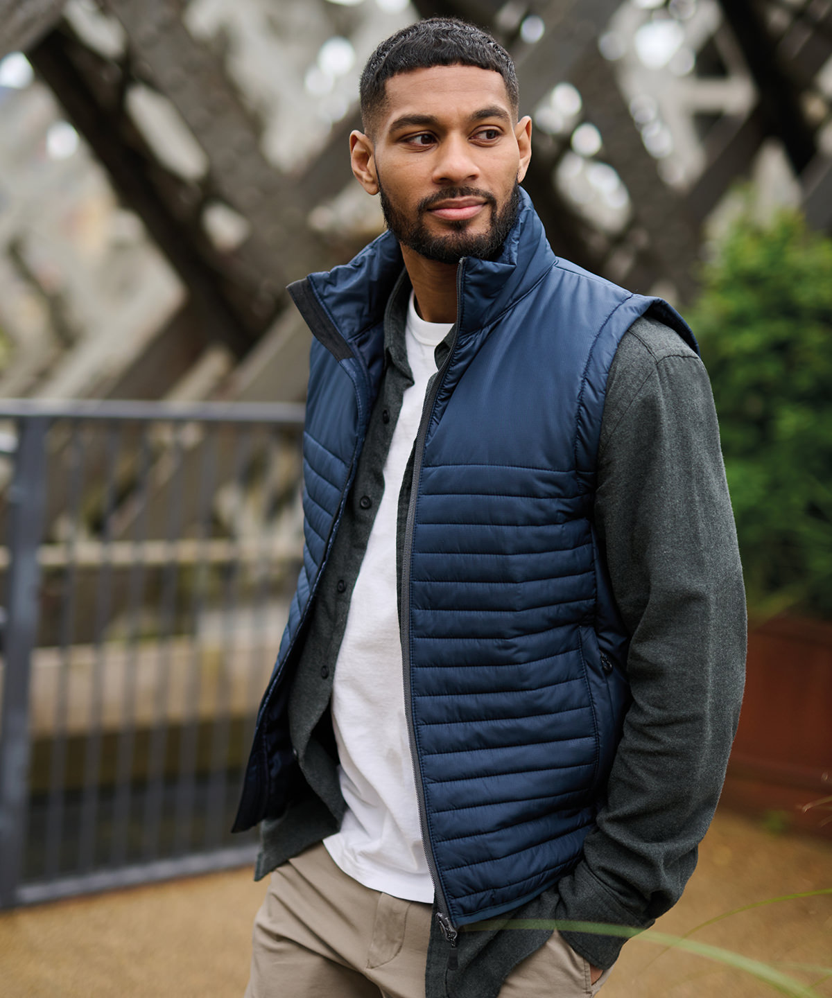 Honestly made recycled Ecodown Insulated bodywarmer