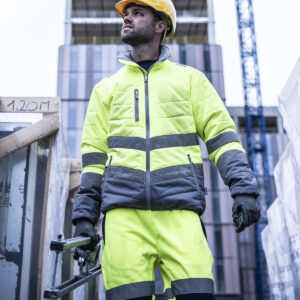 Hi-vis 2-tone thermal jacket