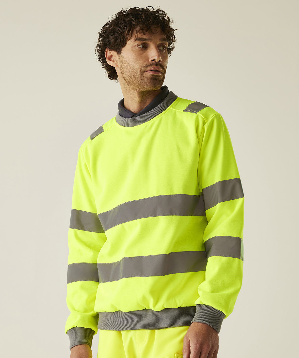 Hi-vis Pro crew neck