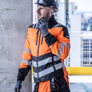 Hi-vis X-pro hybrid jacket (class 2)