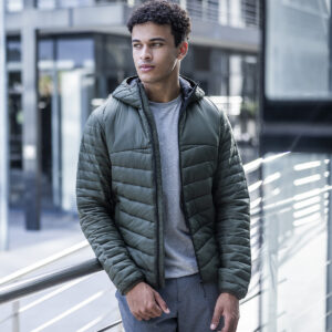 Loftlite hooded baffle jacket