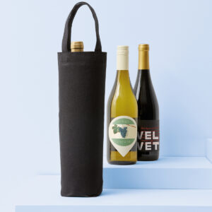Recycled premium canvas bottle bag