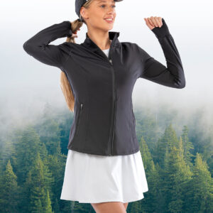 Spiro recycled women's fitness jacket