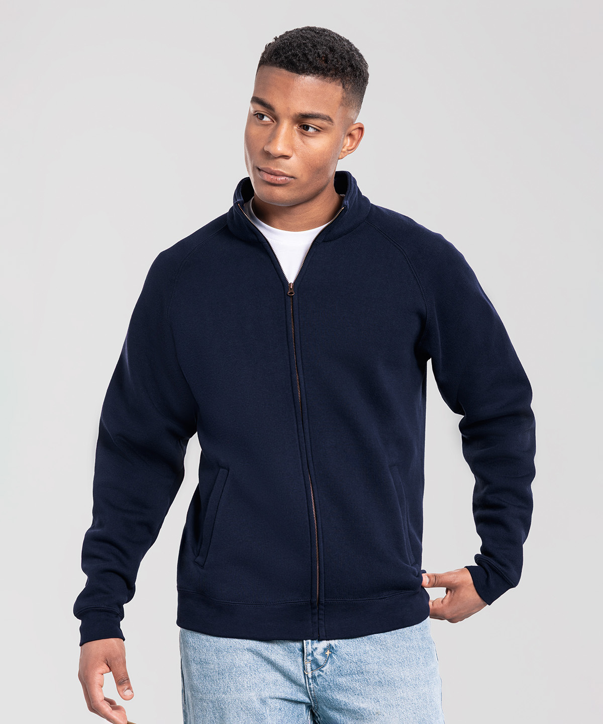 Iconic premium sweatshirt jacket
