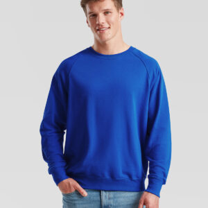 Lightweight raglan sweatshirt