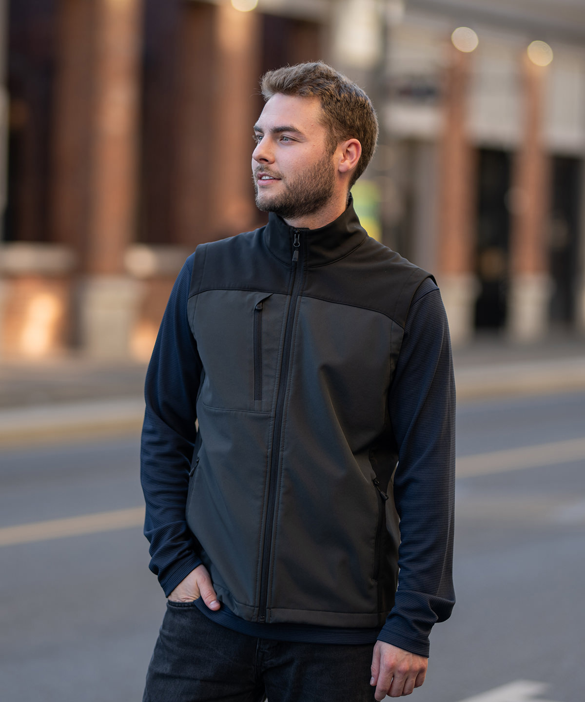 Cascades softshell vest