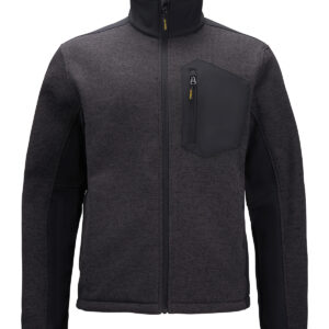 Brady zip-through knitted fleece