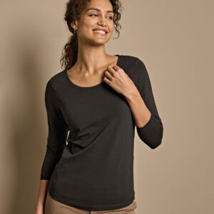 Women's stretch 3/4 sleeve tee (460)