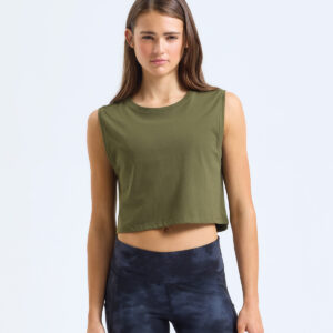 Women’s TriDri® organic crop tank