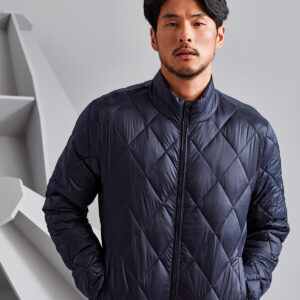 Diamond pane padded Jacket
