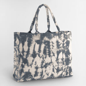Tie-dye canvas draagtas