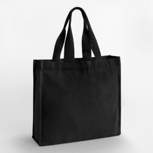 Chevron-handvat shopper