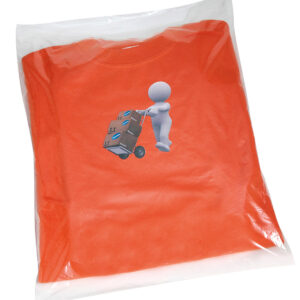 Clear polythene bags - non stick seal