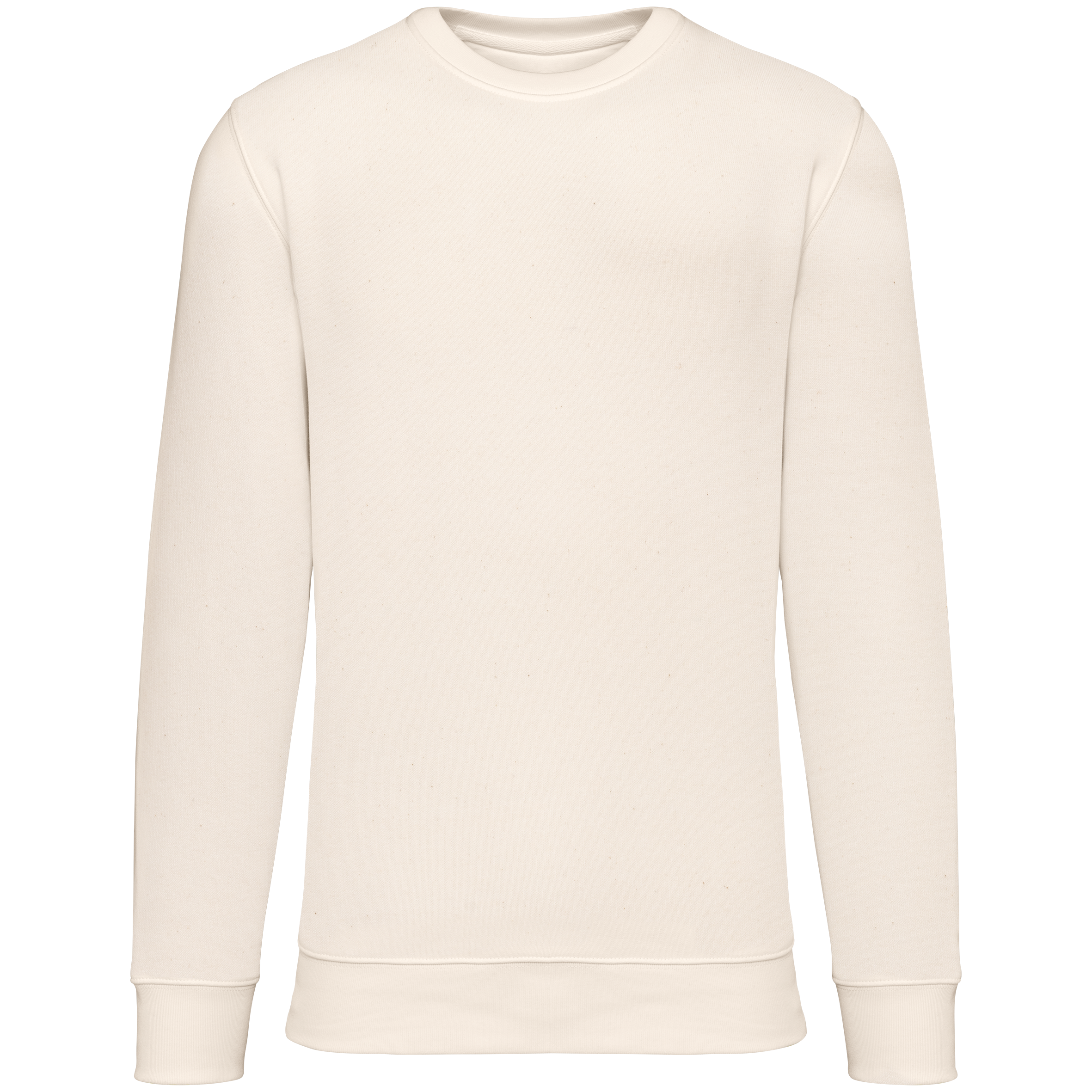 Native Spirit Ecologische uniseks sweater met ronde hals — Raw Natural