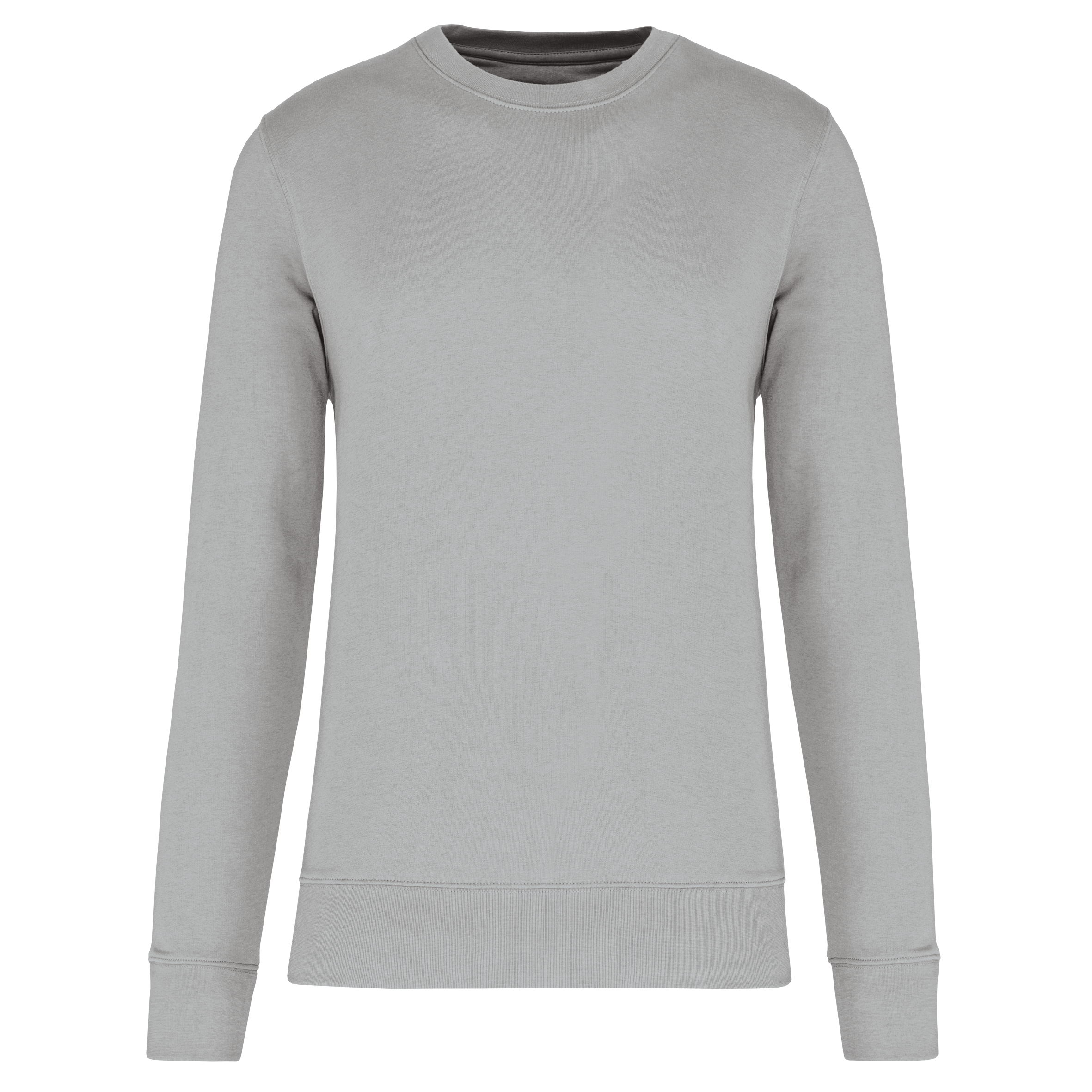 Kariban Ecologische sweater met ronde hals — Snow Grey
