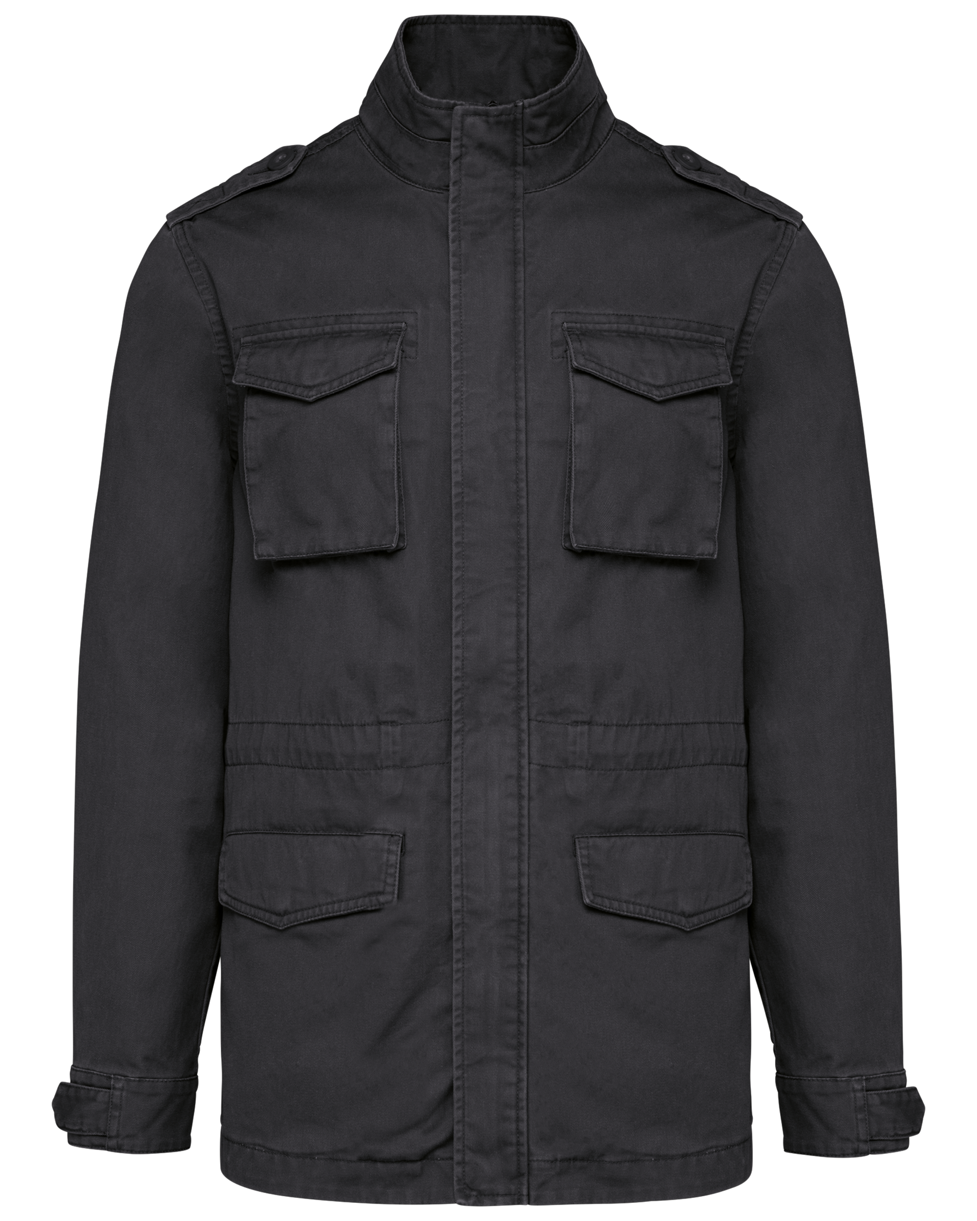 Kariban Heren Safarijasje — Washed black