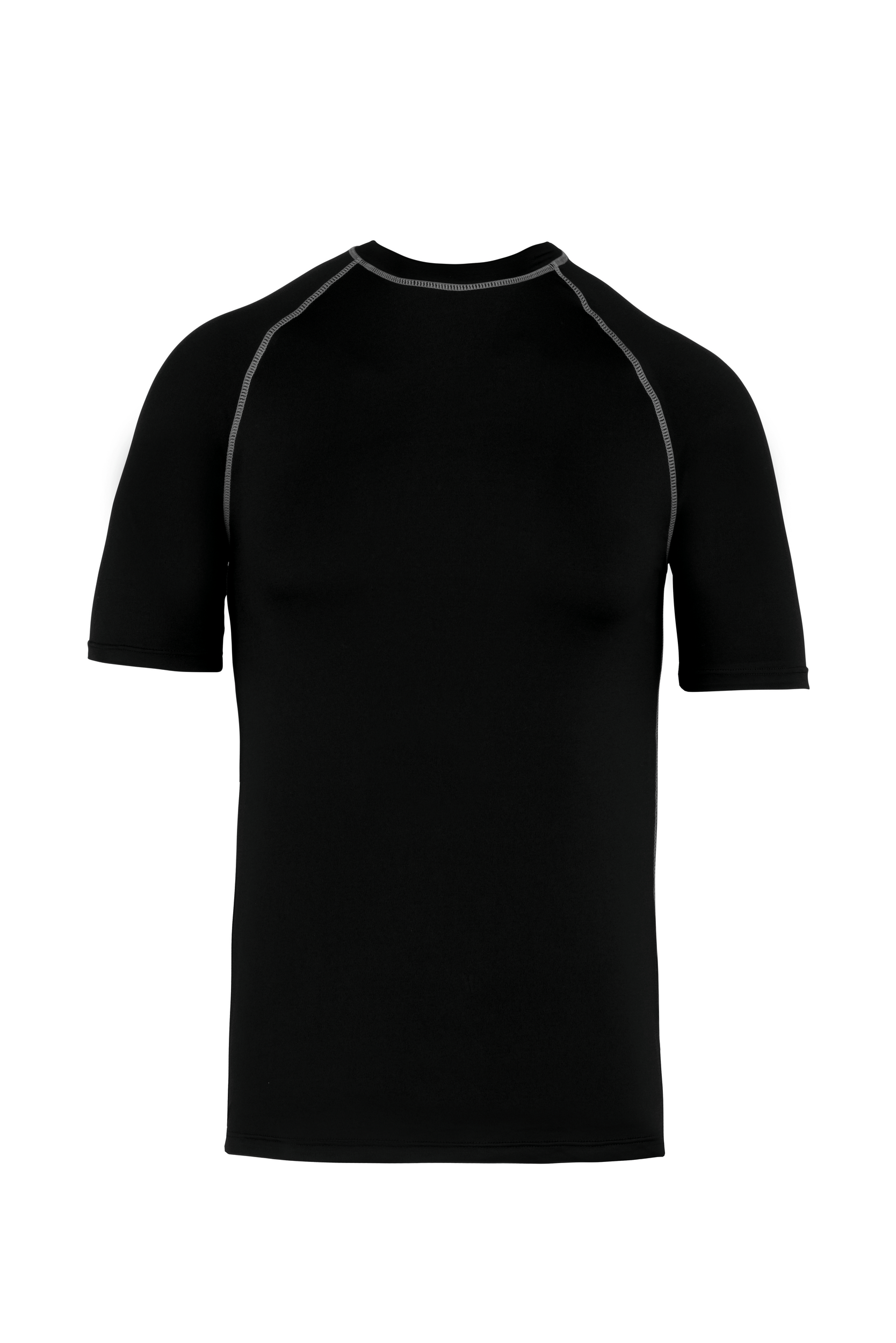 PROACT® Functioneel kids-T-shirt met korte mouwen en anti-UV-bescherming — Black