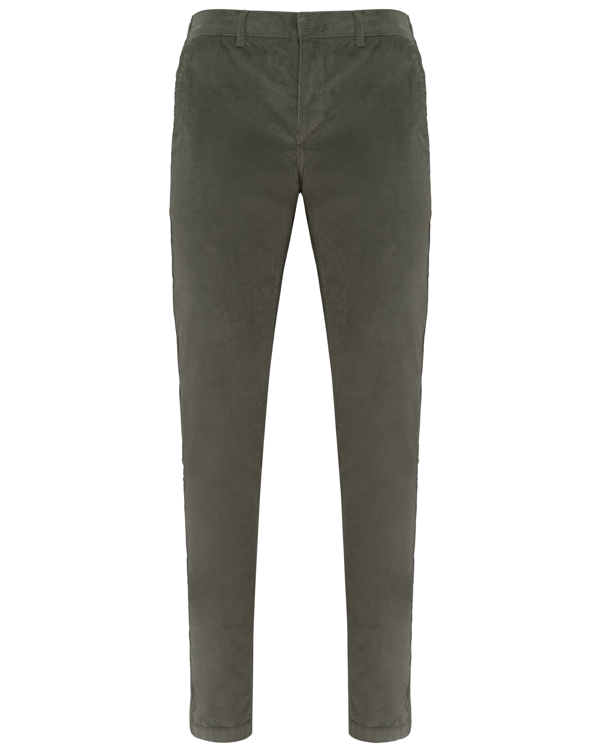 Spasso Ecologische herenbroek van ribfluweel — Pale Khaki